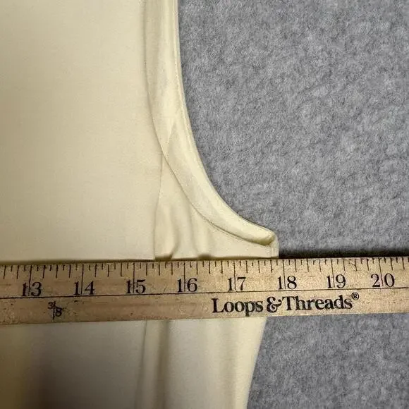 Vintage Lauren Ralph Lauren Women's Size 8 Cream Black Colorblock A Line Dress - Picture 3 of 7